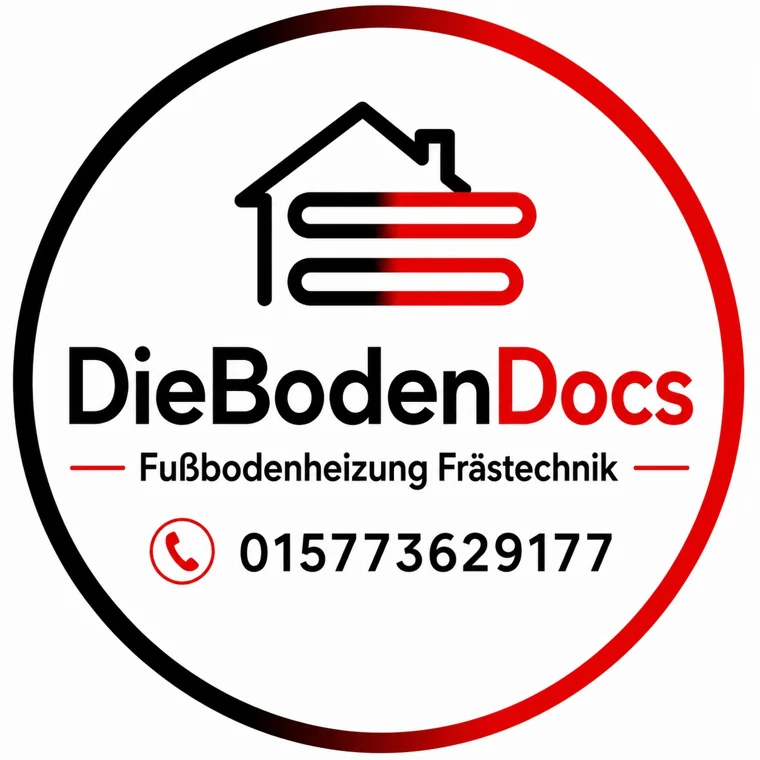 DieBodenDocs Fußbodenheizung Frästechnik